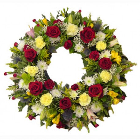 Open wreath