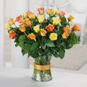 Vase of ROSES