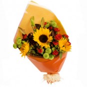 Cone Wrapped Flowers
